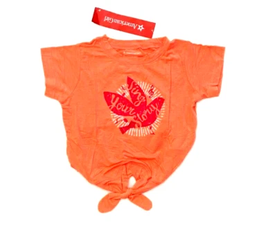 American Girl Tee Shirt T-Shirt Top Shirt FOR GIRLS Music Is Love Girls Size 7 8 - Image 1 of 2