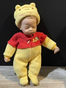 Ashton Drake Tiny Miracles Doll Night Night Pooh Fiorenza Biancheri 2007 - Picture 1 of 15