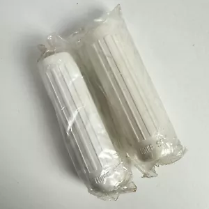 MOZZO TRE MARCE vintage bianco manopole manubrio 333 coppia biciclette NOS - Foto 1 di 5