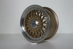 BSX RS Limited Felgen 7 + 8 x 15 Zoll Gutachten für VW Golf 2, 3 Vento,# - Bild 1 von 6
