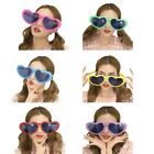 Women Sunglasses Funny Street Eyewear Oversized Heart Eyelasses PhotoshootProps