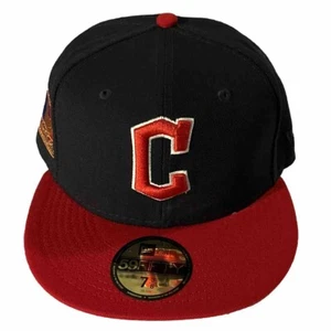 Cleveland Guardians 59Fifty 25th Anniversary Blue/Red  Fitted 7 3/8 Cap Hat $45 - Picture 1 of 5