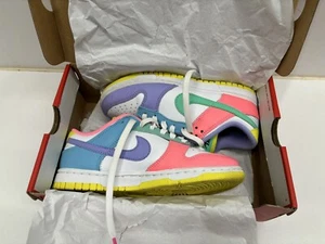 Nike Dunk Low Easter Candy multicolor colorful sneakers shoes W5.5 M4 UK3 - Picture 1 of 10