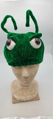 Hat Green Grasshopper  Kid's hat Animal Hat Funny Hat Insect Hat - Image 1 of 2