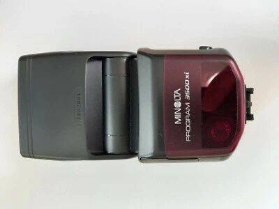 Minolta Program 3500xi Automatikblitz für Minolta Dynax TOP-Zustand - Bild 1 von 3