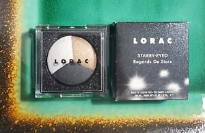 NEW Lorac Starry-eyed Baked Eyeshadow Trio In POP STAR, Regards De Star,PERFECT 
