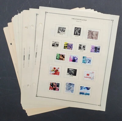 Switzerland 2000-2013 Postally Used Collection on 46 Scott Pages, 50% Complete - Image 1 of 3