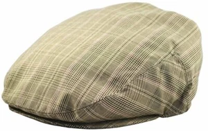 Newhattan Men's Ivy Cabbie Golfing Cap Plaid #1824 - Picture 1 of 1