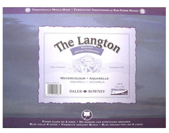 DALER-ROWNEY Daler Rowney Langton Aquarellblock grob 20" x 16"