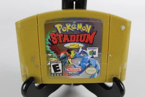 Pokemon Stadium 2 (Nintendo N64, 2000) Authentic Game - Tested - Picture 1 of 7