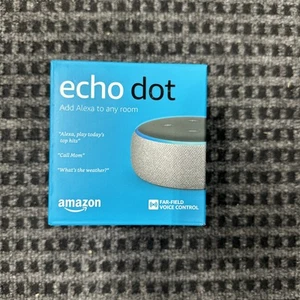 Altavoz inteligente Amazon Echo Dot (3ª generación) carbón nuevo caja abierta - Imagen 1 de 4