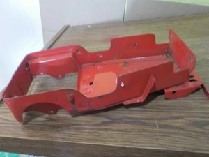 vintage marx willy jeep rote karosserie für teile - Bild 1 von 14