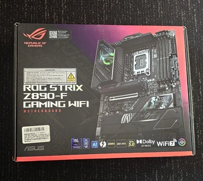 ASUS - ROG STRIX Z890-F GAMING WIFI (Socket LGA 1851) Intel Z890 ATX DDR5 Wi-... - Image 1 of 3