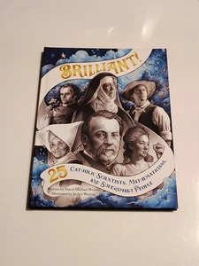 Brilliant: 25 Catholic Scientists Mathematicians & Supersmart People 2020 HC - Foto 1 di 12