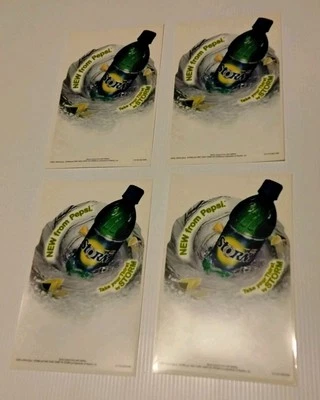 Vintage Storm Lemon Lime Soda Decal Sticker Lot 4 Take Your Thirst By Storm - Image 1 of 3