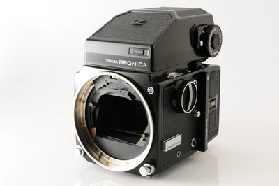 [MINT] Bronica ETR Body AE Finder Medium Format 120 Film Back From JAPAN #44 - Image 1 of 4