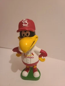 St. Louis Cardinal's Mascott Fredbird Bobblehead Hand Painted Bobble Dobbles - Picture 1 of 3