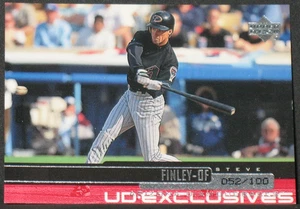 Steve Finley 2000 Upper Deck UD Exclusives Parallel #42 (52/100) AZ Diamondbacks - Picture 1 of 2