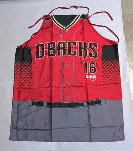 GREMBIULE ARIZONA DIAMONDBACKS MLB BARBECUE/CUCINA FESTA DEL PAPÀ SGA 2016 MAGLIA ROSSA - Foto 1 di 5