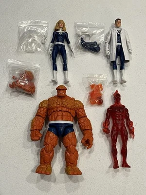 Marvel Legends FANTASTIC FOUR Lote Retro *SUELTO* Completo Hasbro La Cosa Antorcha Foto 1 de 4