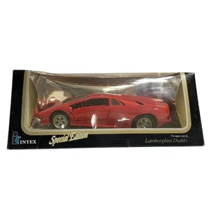 Intex Lamborghini Diablo escala 1 18 edición especial rojo diecast modelo coche juguete - Imagen 1 de 9