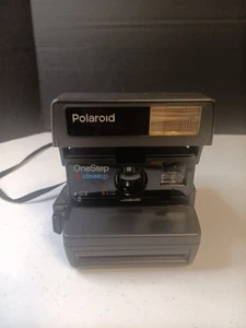 Vintage Polaroid One Step Close Up 600 Film Instant Camera With Strap - Picture 1 of 14
