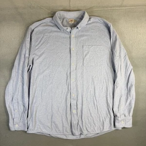 Faherty Hemd Herren XXL hellblau Button Down Tasche langarm weich Stretch - Bild 1 von 6