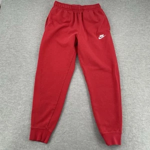Nike Jogginghose Erwachsene Small Rot Regular Fit Tapered Cuffed Joggers Herren - Bild 1 von 8