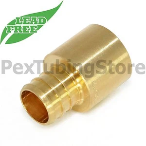 1/2" PEX x 1/2" Innengewinde Schweißadapter - Messing Quetschverschraubung, BLEIFREI - Bild 1 von 1