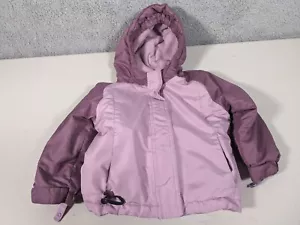 The Children's Place Toddler Girls Colorblock Jacket - Lilac Haze 3T - Picture 1 of 4