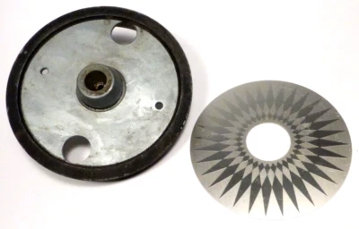  AMI / ROWE D or E JUKEBOX w/ BELT MOTOR part:  "FANCY" TOP TUNRTABLE PLATTER - Image 1 of 3