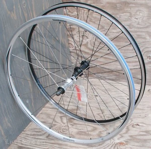 Vintage Shimano 700c Road Bike Front WHEEL NOS QR Clincher Alex Rim Tour Bicycle - Picture 1 of 21