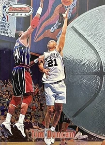 1997-98 Bowmans Best RC TIM DUNCAN San Antonio Spurs - Bild 1 von 2