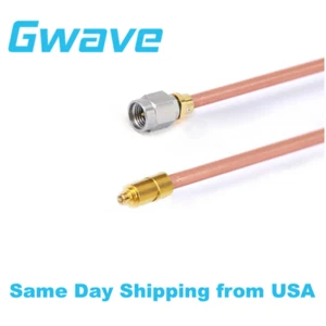 2.92mm Male to G3PO Female .086" Semi-rigid Coax, L=100mm, Phase Matched (2pcs) - Picture 1 of 2