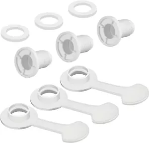 3 Sets Cooler Drain Plug Assembly for Coleman Xtreme Coolers - 1.1 Shaft Length - Picture 1 of 8