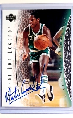 2000-2001 Upper Deck Legends firma autógrafo 64 Nate Archibald patio automático Foto 1 de 2