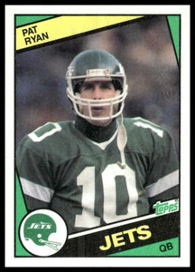 1984 Topps #156 Pat Ryan RC New York Jets - Picture 1 of 2