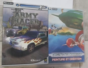 2 PC Spiele CD Rom, Army Racer und Thunderbirrds - Bild 1 von 2