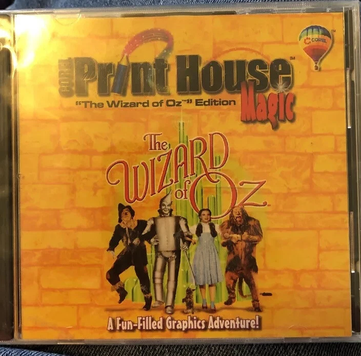 Corel Print House Magic Wizard of Oz Edition Computer Graphics - Image 1 of 2