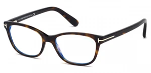 Authentic TOM FORD Rx Eyeglasses FT5638-B 052 Dark Havana w/Demo Lens50 mm*NEW* - Picture 1 of 3
