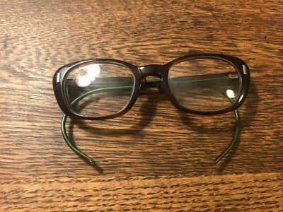 Vintage Sellstrom Safety Glasses Tortoise And Green Frames - Image 1 of 4