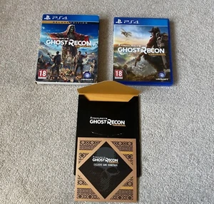 Tom Clancy's Ghost Recon Wildlands Deluxe Edition PS4 Game + Soundtrack CD PEGI - Picture 1 of 9