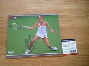 SEXY Agnieszka Radwanska Signed 8x10 Tennis Photo PSA DNA COA Autographed Auto a - Picture 1 of 2