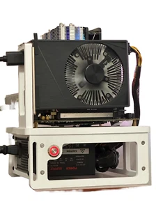 Unique custom ITX case, mATX case, small n1 replica, small n1 PC case, 3D print - Picture 1 of 8
