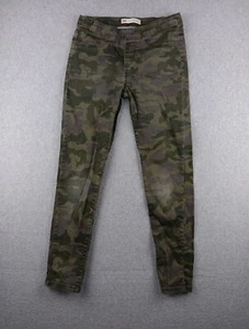 Levis Girls Pull On Jegging Camo Print Green Size 12 - Picture 1 of 6