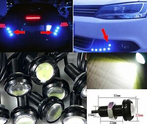 5k White 10x 5W COB LED DRL Puddle light Under Car Bumper projector MSS J