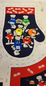 M&M Oven Mitt & Apron Sewing Panel - Picture 1 of 5