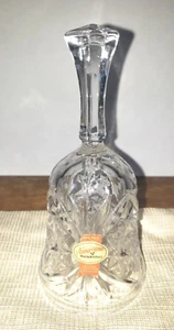 Bleikristall 24% Beautiful Lead Crystal Glass Bell German Anna Hutte - Picture 1 of 5