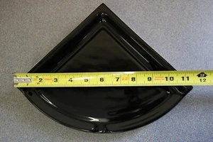 ACP Flat-Back Keramik *schwarz glänzend* Wende Eck Duschregal - Bild 1 von 12