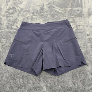 Arcteryx Aestas Shorts 5.5" Womens 12 Navy pullon lightweight stretch Hiking - Picture 1 of 13
